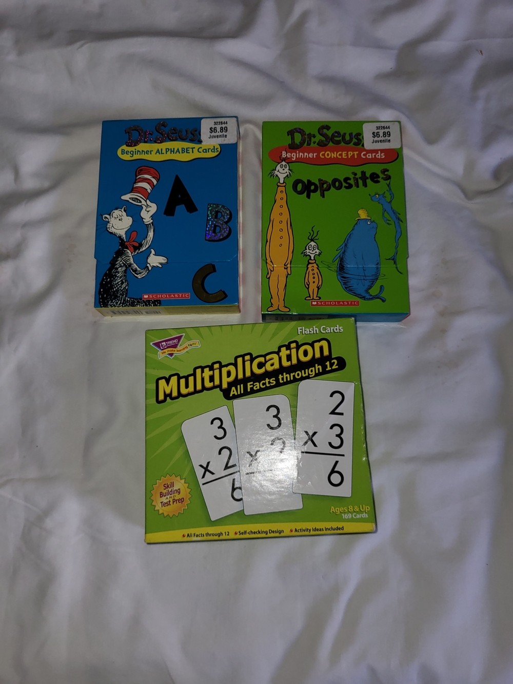 Dr.seuss And Multiplication Cards